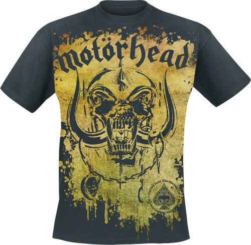 Motörhead Acid Splatter Tričko černá