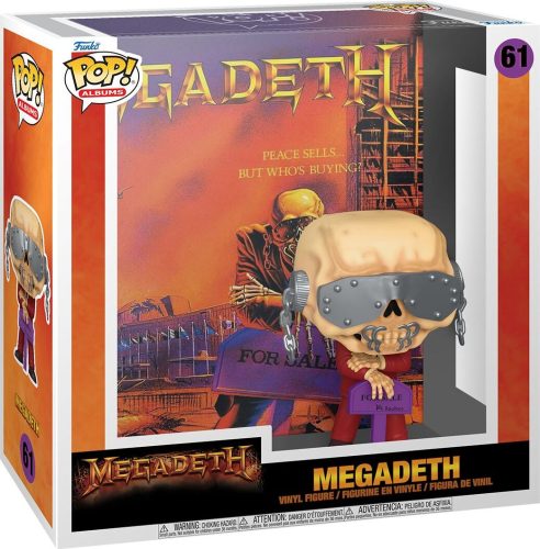 Megadeth Peace sells... but Who's buying? (Pop! Albums) Vinyl Figur 61 Sberatelská postava vícebarevný