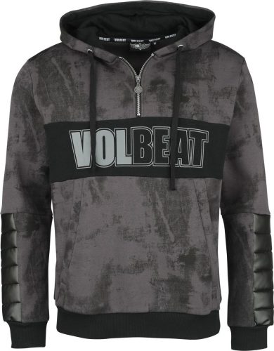Volbeat EMP Signature Collection Mikina s kapucí tmave šedá/cerná