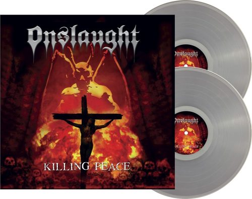 Onslaught Killing peace 2-LP transparentní