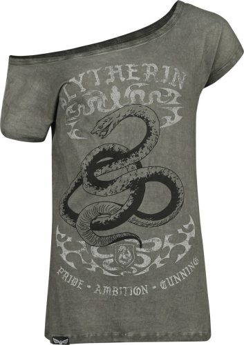 Harry Potter Slytherin Dámské tričko šedá