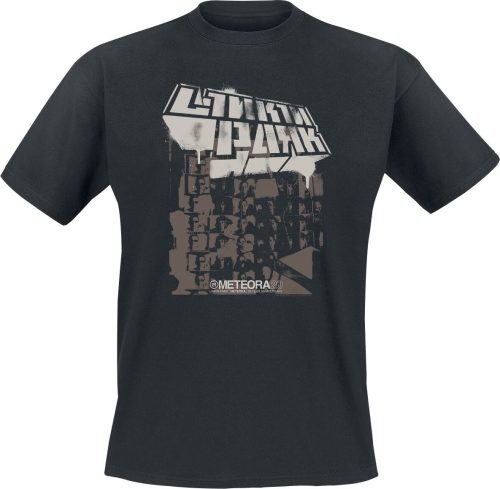 Linkin Park Meteora Spray Collage Tričko černá