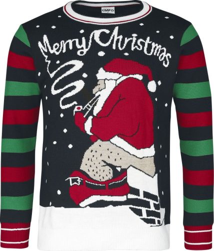 Ugly Christmas Sweater Merry Christmas... Pletený svetr vícebarevný