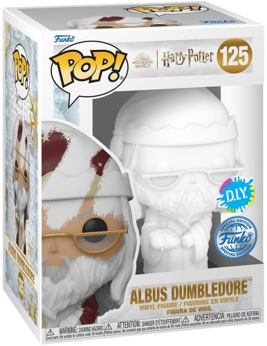 Harry Potter Vinylová figurka č.125 Albus Dumbledore (DIY) Sberatelská postava standard