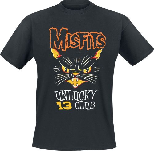 Misfits Unlucky Club Tričko černá