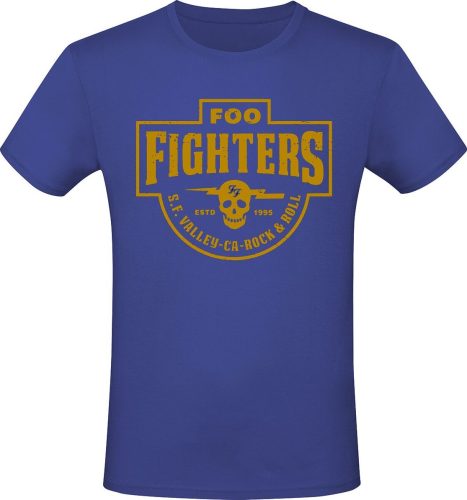 Foo Fighters Estd 1995 Tričko modrá
