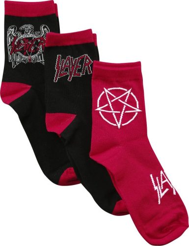 Slayer Logo Ponožky vícebarevný