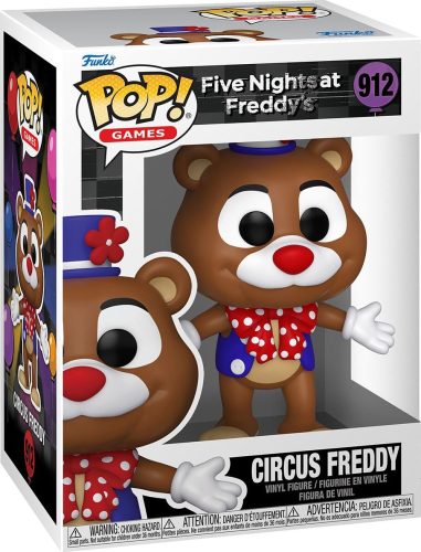 Five Nights At Freddy's Vinylová figurka č.912 Security Breach - Circus Freddy Sberatelská postava standard