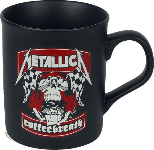 Metallica Coffeebreath Hrnek matná černá