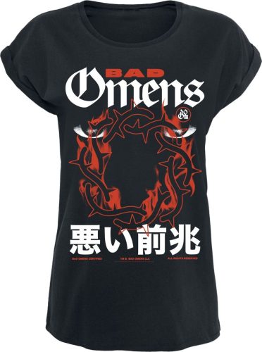 Bad Omens Villian Dámské tričko černá