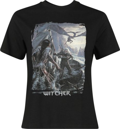 The Witcher Sea Monster Dámské tričko černá