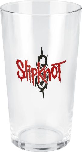 Slipknot Slipknot Logo pivní sklenice transparentní