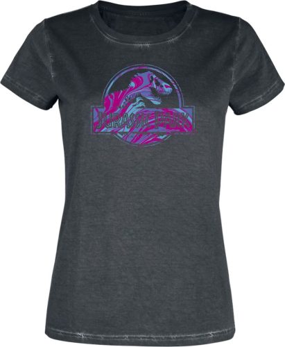 Jurassic World Logo Dámské tričko černá
