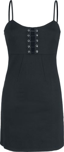 Black Premium by EMP Šaty se zapínacími špendlíky Šaty černá