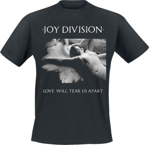 Joy Division Love Will Tear Us Apart Tričko černá