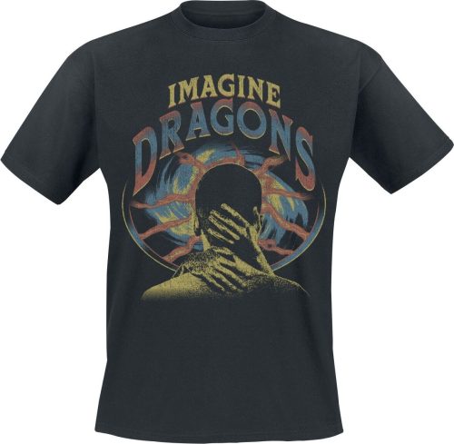 Imagine Dragons Hands Tričko černá
