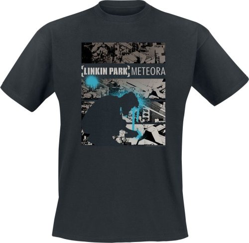 Linkin Park Meteora Drip Collage Tričko černá