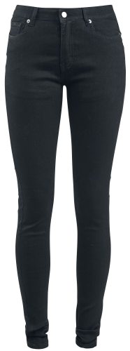 Forplay Super strečové skinny kalhoty Dámské džíny černá