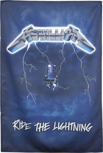 Metallica Ride The Lightning Textilní plakát vícebarevný