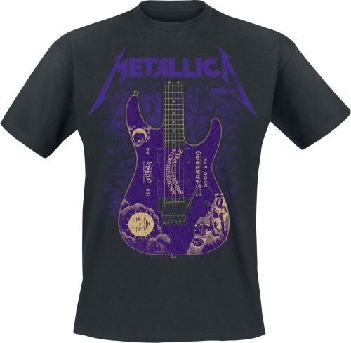 Metallica Ouija Purple Tričko černá