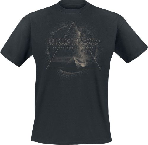 Pink Floyd Pyramid Triangle Tričko černá