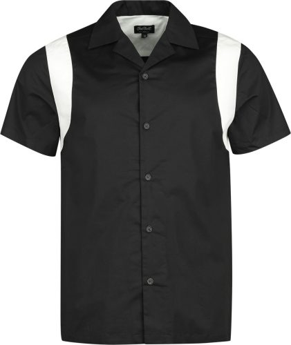 Chet Rock Bowlingová košile Marty Košile cerná/bílá