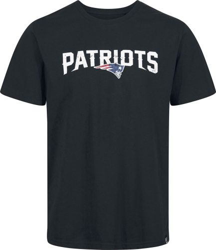 Recovered Clothing NFL Patriots Logo Tričko černá