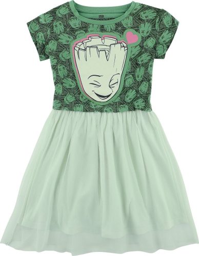 Strážci galaxie Kids - Groot detské šaty zelená