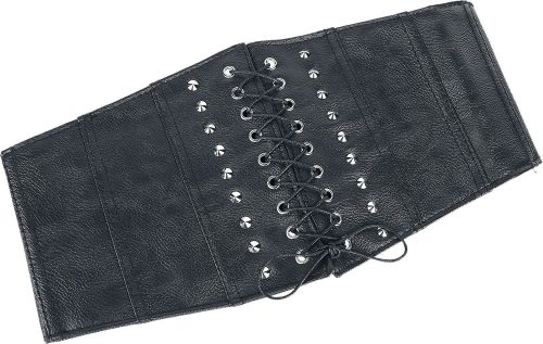 Jawbreaker Koženkový pásek Opasky černá
