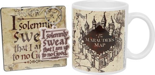 Harry Potter Marauder's Map - Geschenk-Set Fan balícek vícebarevný