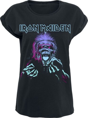 Iron Maiden Pastel Eddie Dámské tričko černá