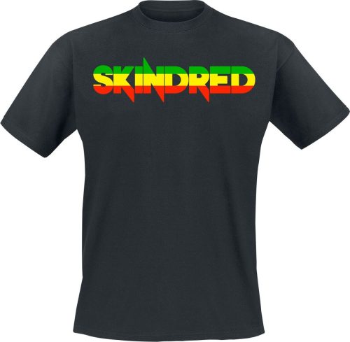 Skindred Rasta Logo Tričko černá