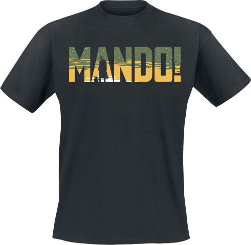 Star Wars The Mandalorian - Season 3 - Mando Tričko černá