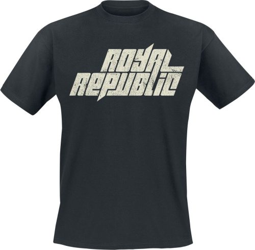 Royal Republic Vintage Logo Tričko černá