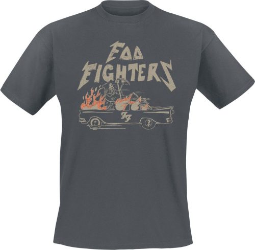 Foo Fighters Joyride Tričko charcoal