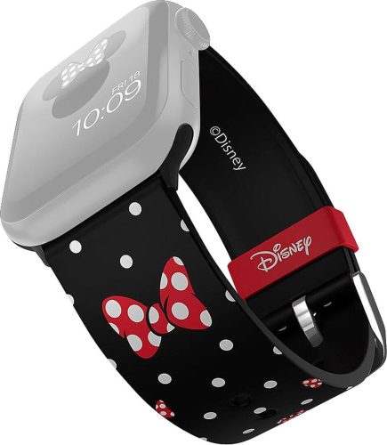 Mickey & Minnie Mouse Řemínek na smart hodinky MobyFox - Minnie Mouse Polka Noir vyměněn náramek vícebarevný