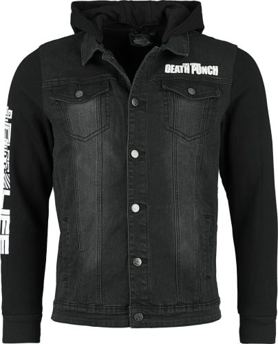 Five Finger Death Punch EMP Signature Collection Džínová bunda tmave šedá/cerná