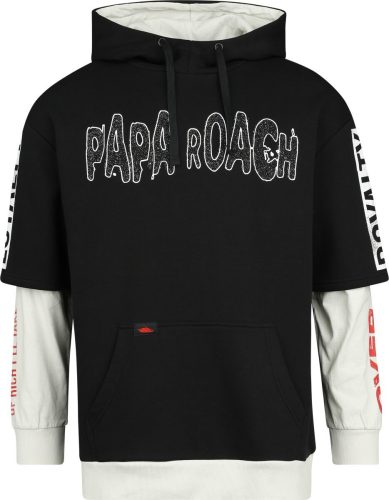 Papa Roach EMP Signature Collection Mikina s kapucí cerná/šedá
