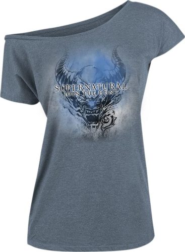 Supernatural Evil Dámské tričko modrá