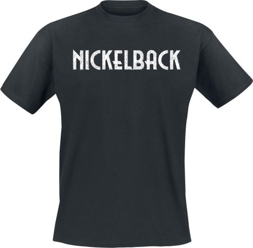 Nickelback White Logo Tričko černá