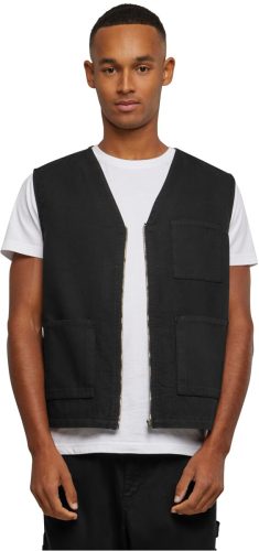 Urban Classics Organic Cotton Vest Vesta černá