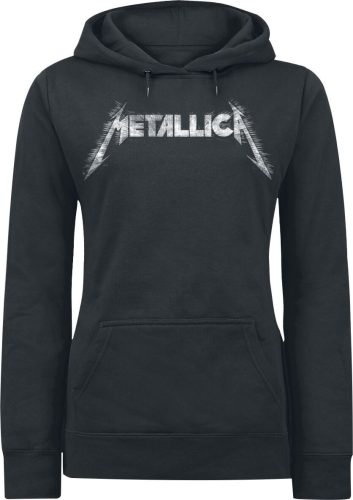 Metallica Spiked Dámská mikina s kapucí černá