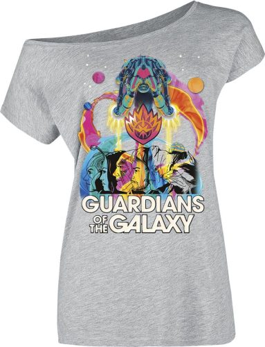 Strážci galaxie Characters Dámské tričko šedá