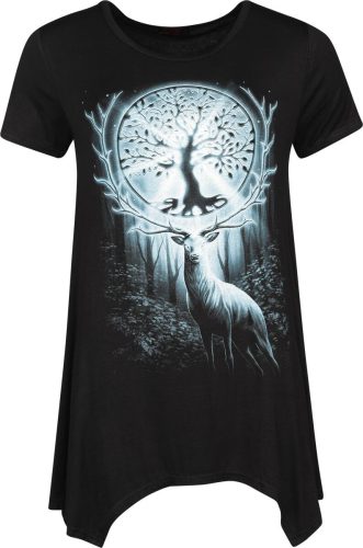 Spiral Tree Of Life Dámské tričko černá
