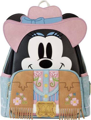 Mickey & Minnie Mouse Loungefly - Western Minnie Batoh vícebarevný