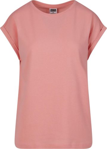 Urban Classics Ladies Extended Shoulder Tee Tričko světle růžová