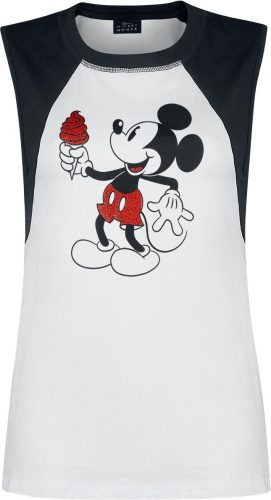 Mickey & Minnie Mouse Gelato Dámský top bílá/cerná
