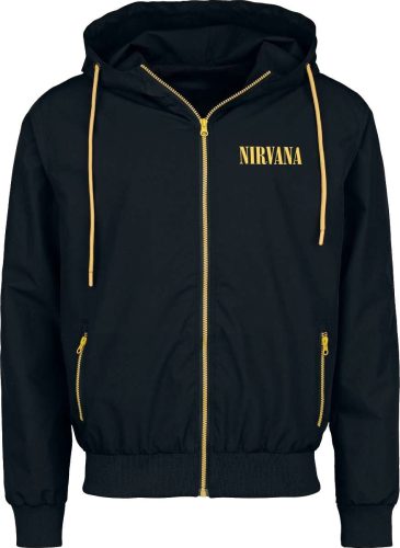 Nirvana Logo Větrovka černá