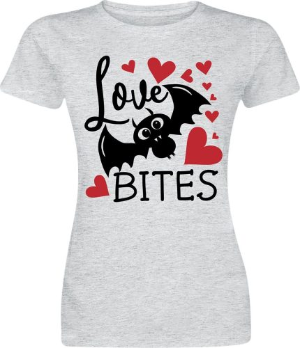 Zábavné tričko Love Bites Dámské tričko prošedivelá
