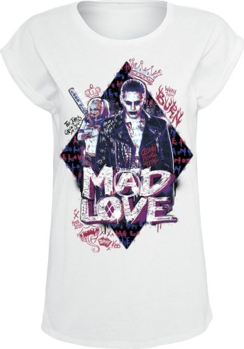 Suicide Squad Joker - Mad Love Dámské tričko bílá